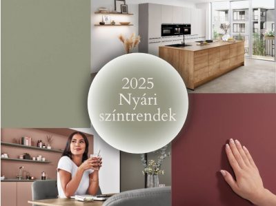 Nyári színtrendek 2025-ben