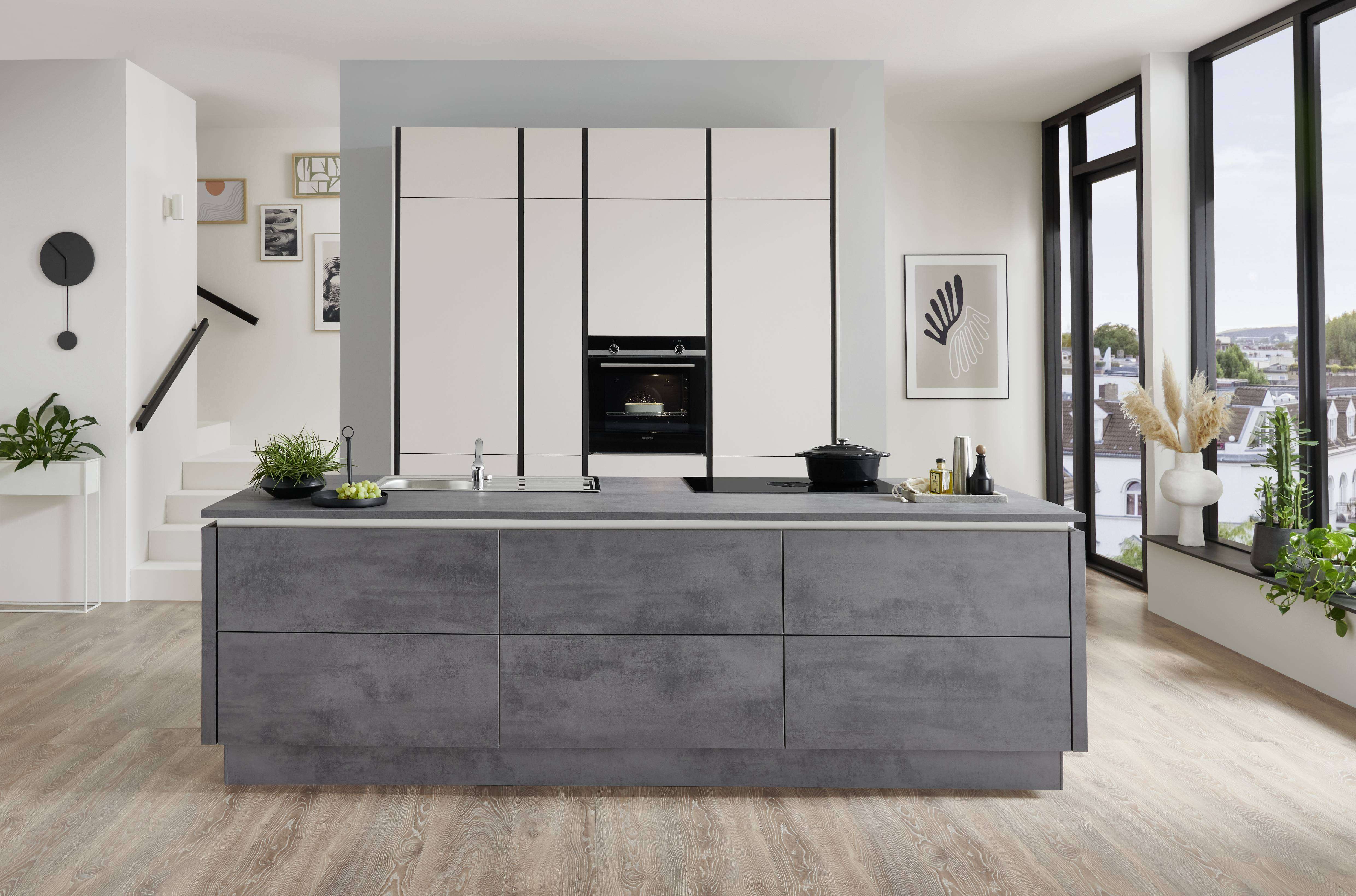 Look bútorfront – betonhatású felület, markáns enteriőr karakter (8/8)
