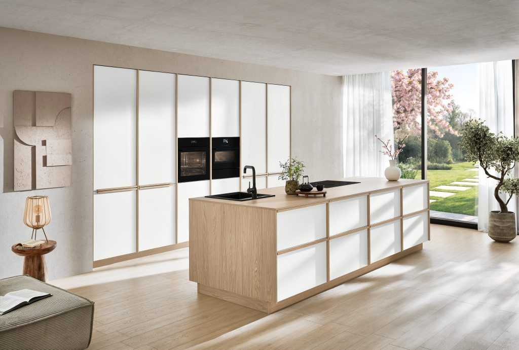 Senso bútorfront – prémium matt felület, bársonyos hatás, Lacquered premium honed white